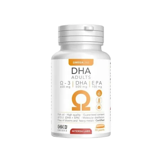 DHA pentru adulti, 90 capsule, 126g Intersa Labs