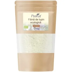 Faina bio de lupin prăjit, 500g Pronat Faina bio de lupin prăjit, 500g Pronat