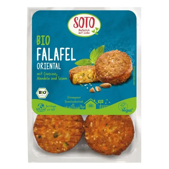 Falafel bio oriental, 8 buc. 220g Soto