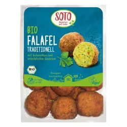 Falafel bio traditional, 12 buc. 220g Soto Falafel bio traditional, 12 buc. 220g Soto