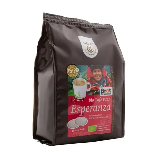 Cafea bio Esperanza, 18 paduri a 7g, 126g Gepa