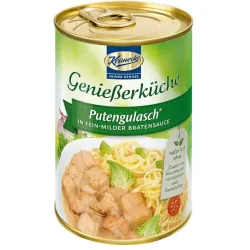 Gulas de curcan in sos delicat-fin, 400g Keunecke Gulas de curcan in sos delicat-fin, 400g Keunecke
