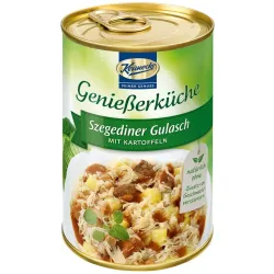 Gulas in stil Szeged cu cartofi, 400g Keunecke Gulas in stil Szeged cu cartofi, 400g Keunecke