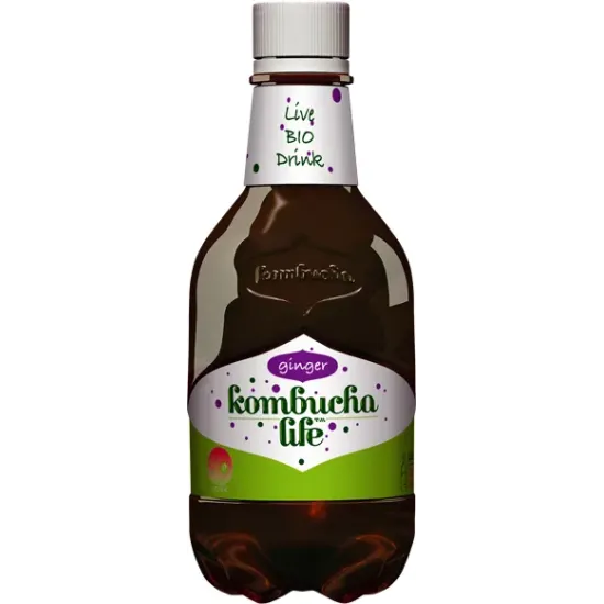 Kombucha life cu ghimbir ECO 330ml