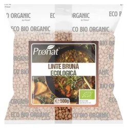 Linte bruna bio, 500g Pronat Linte bruna bio, 500g Pronat
