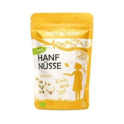 Seminte de canepa decorticate bio, 250g, Medihemp Seminte de canepa decorticate bio, 250g, Medihemp