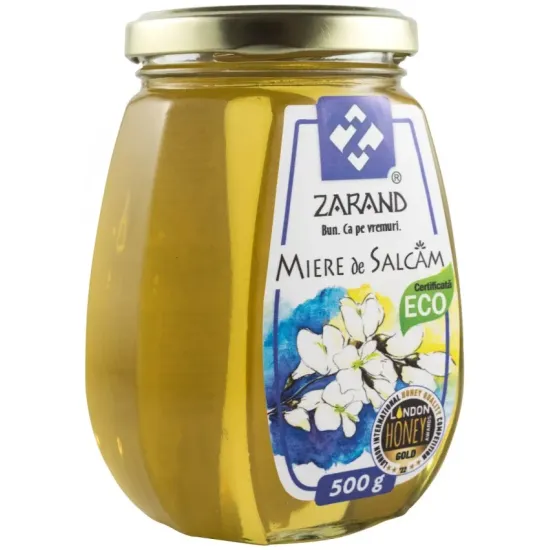 Miere bio de salcam 500g Zarand