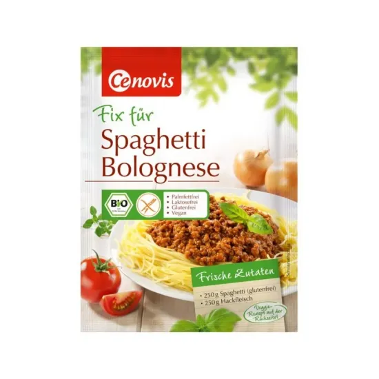 Mix bio pentru spaghete bolognese, 40g cenovis