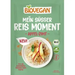 Orez bio cu mere si scortisoara, vegan, 58g Biovegan