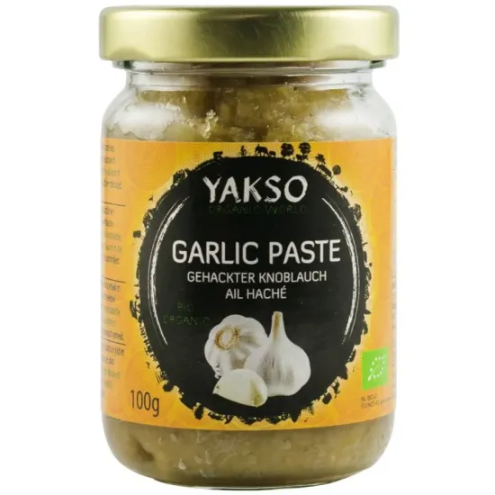 Pasta bio de usturoi, 100g Yakso