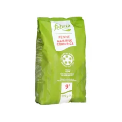 Penne fara gluten din malai si orez, 500g Felicia Penne fara gluten din malai si orez, 500g Felicia