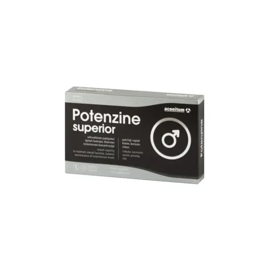 Potenzine superior, 30 tablete  – 39,5 g Aconitum