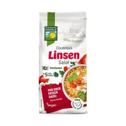 Premix bio salata de couscous cu linte, 165g Bohlsener Muhle Premix bio salata de couscous cu linte, 165g Bohlsener Muhle
