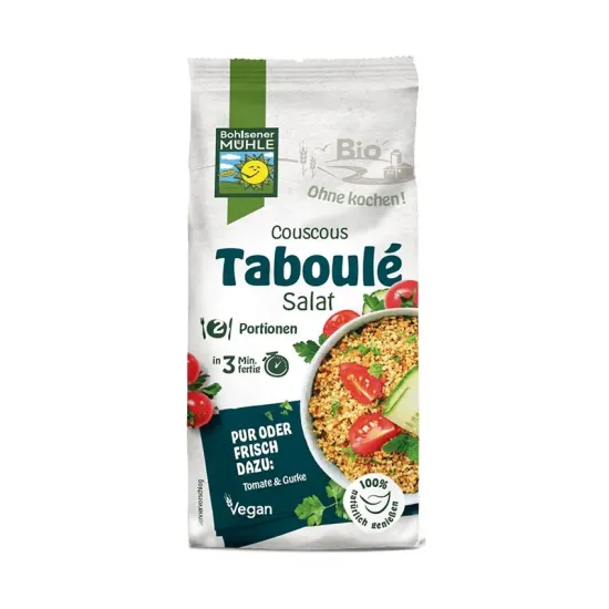 Premix bio salata de couscous Taboule, 165g Bohlsener Muhle