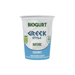Preparat bio fermentat din bautura de cocos natur in stil grecesc, 400g Biogurt