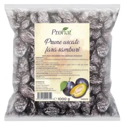 Prune uscate, fara samburi, 1kg Pronat Prune uscate, fara samburi, 1kg Pronat