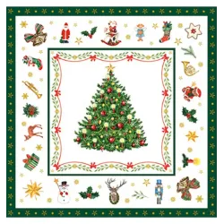 Servetele de Craciun 25x25 Christmas Evergreen Servetele de Craciun 25x25 Christmas Evergreen