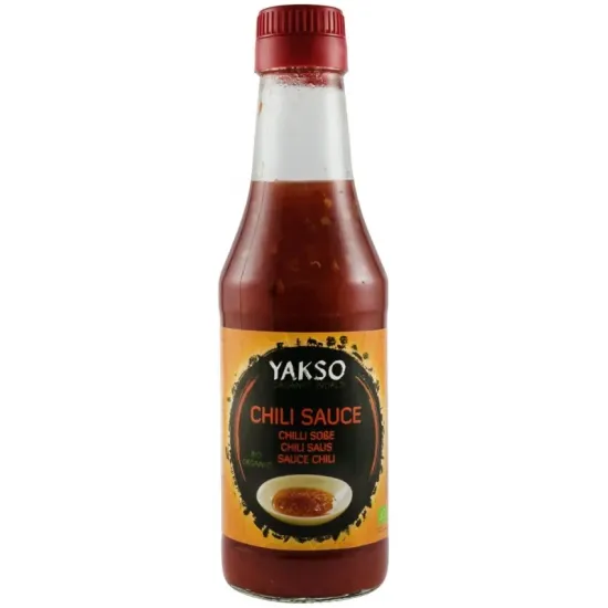 Sos bio de chili, 240ml Yakso