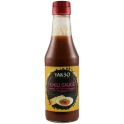 Sos bio de chili pachetele de primavara, 240ml Yakso