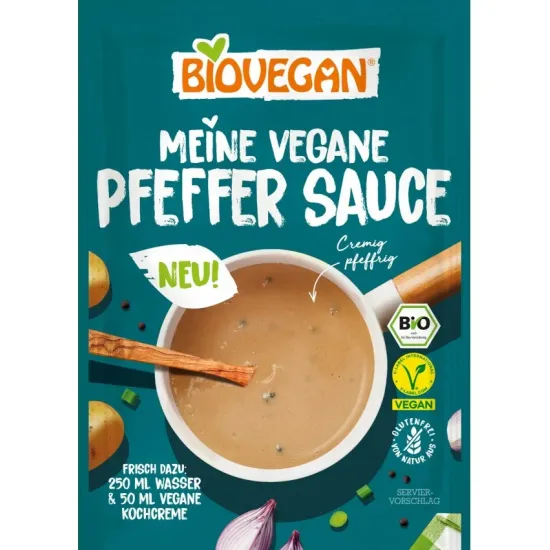 Sos bio de piper, vegan, 35g Biovegan