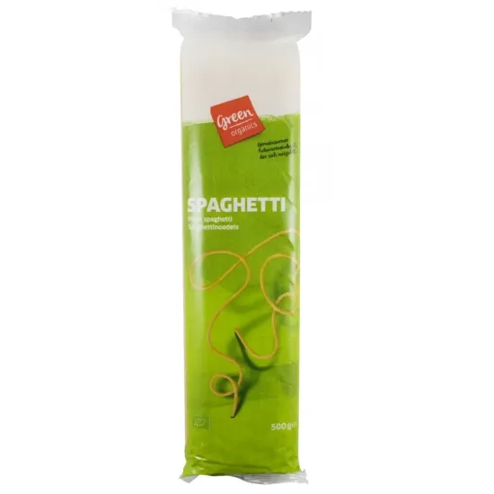 Spaghetti bio din grau dur, 500g Green Organics