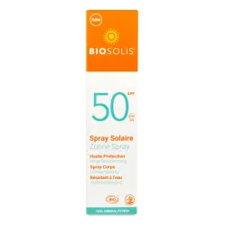 Spray de soare cu protectie solara, SPF 50, 100 ml Biosolis Spray de soare cu protectie solara, SPF 50, 100 ml Biosolis