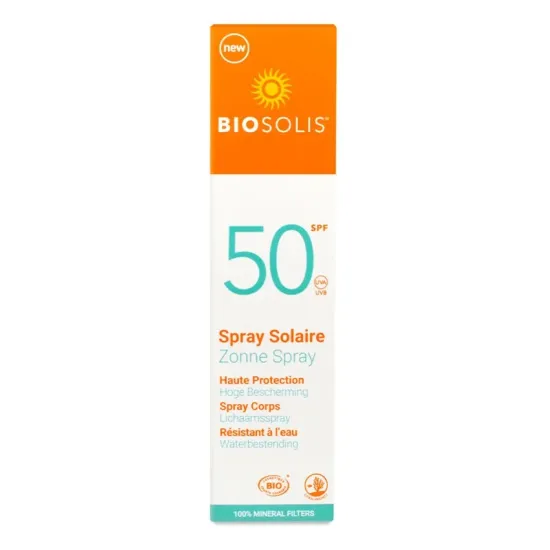 Spray de soare cu protectie solara, SPF 50, 100 ml Biosolis