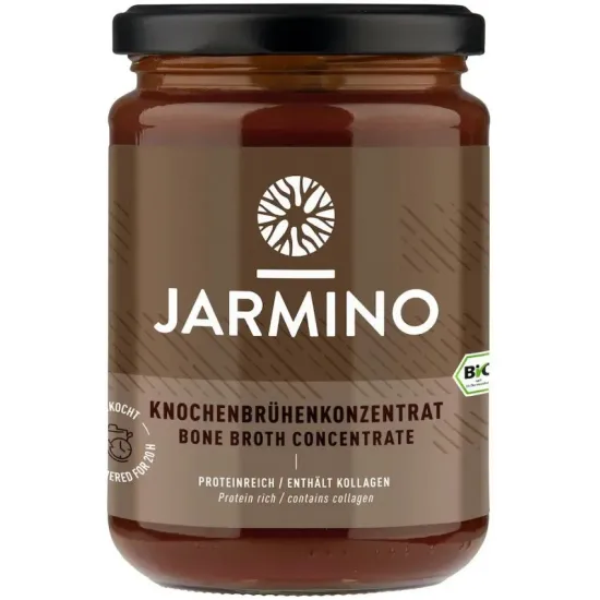 Supa bio concentrata din oase de vita, 440g Jarmino