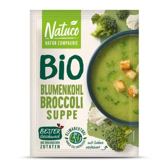 Supa bio de conopida si broccoli, 37,5g natuco