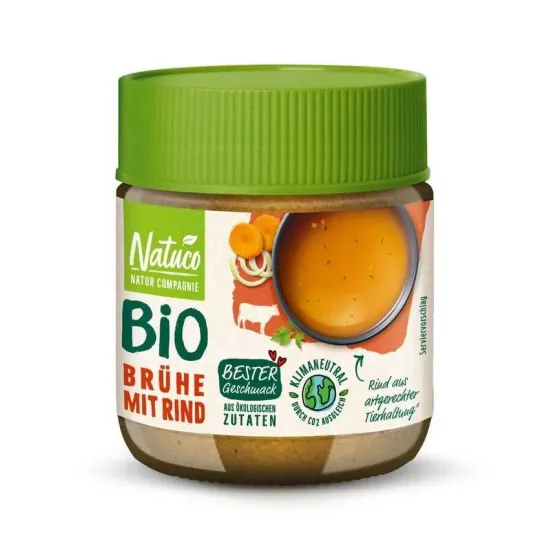 Bază de mâncare pe bază de vita si legume bio, 90g natuco