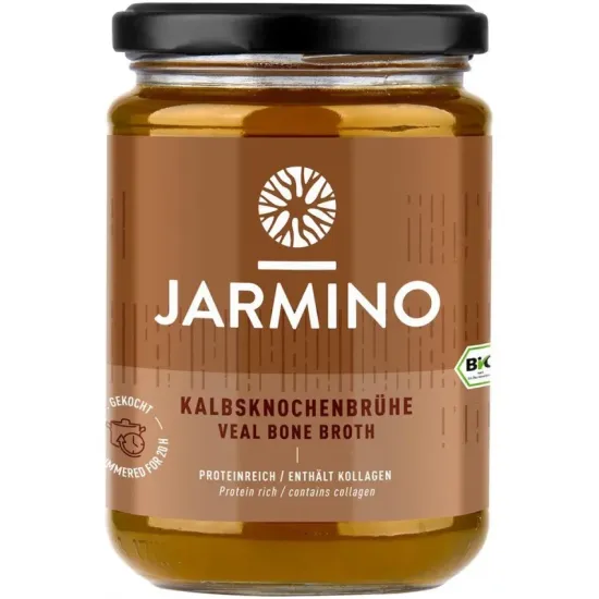 Supa bio din oase de vitel, 350ml Jarmino