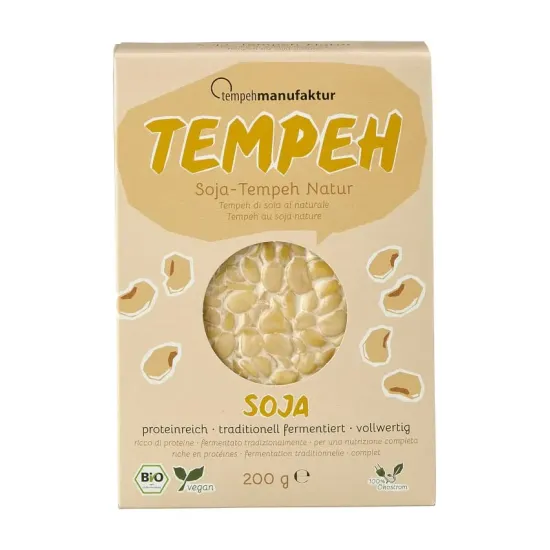 TEMPEH BIO NATUR, 200G TEMPEHMANUFAKTUR