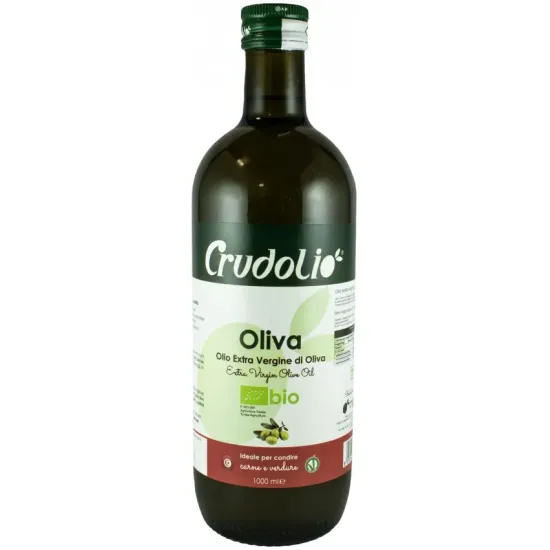 Ulei bio de masline extravirgin, 1000ml Crudolio