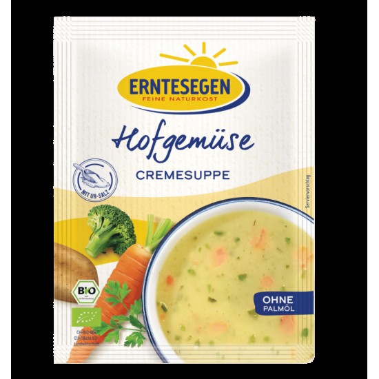 Supa crema de legume bio, 42g erntesegen