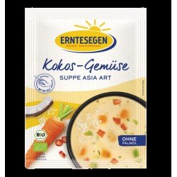 Supa de legume cu nuca de cocos bio in stil asiatic, 37g erntesegen