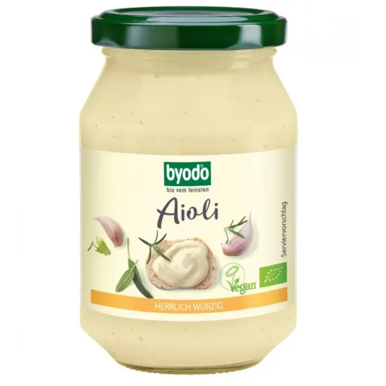 Aioli maioneza cu usturoi vegan bio