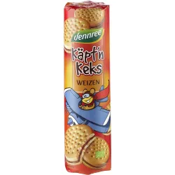 Biscuiti din grau umpluti cu crema de cacao ecologici Biscuiti din grau umpluti cu crema de cacao ecologici