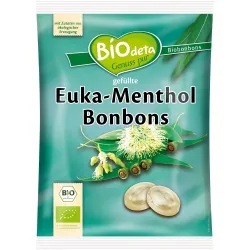 Bomboane bio cu eucalipt si mentol Bomboane bio cu eucalipt si mentol