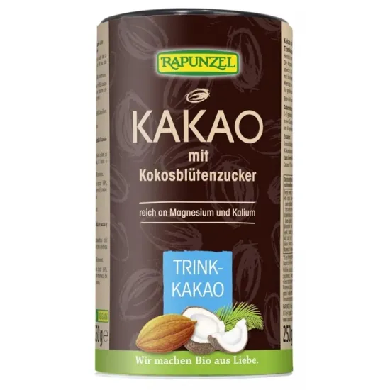 Cacao cu zahar din nuca de cocos