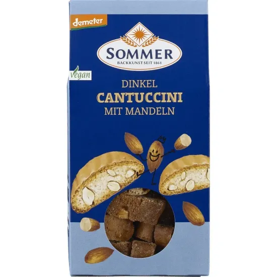 Cantuccini bio din spelta cu migdale