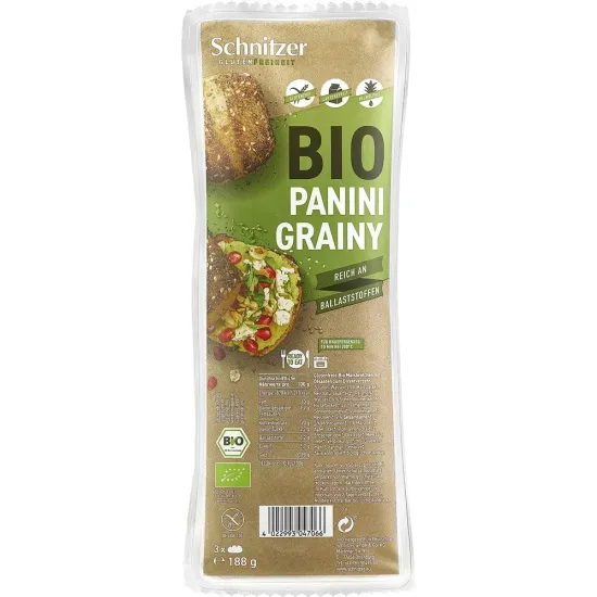 Chifle panini bio cu seminte fara gluten