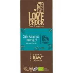 Ciocolata raw vegana cu sare de mare