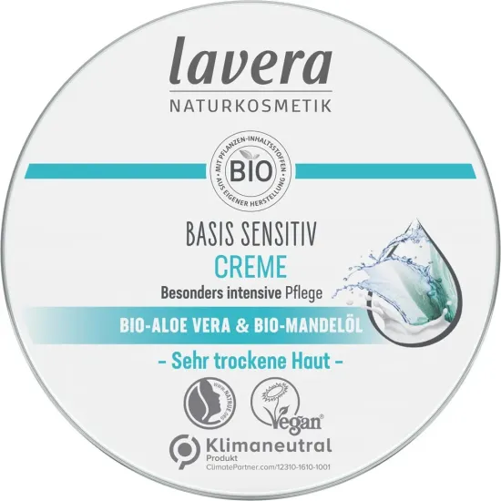 Crema basis sensitiv cu aloe vera si ulei de migdale bio