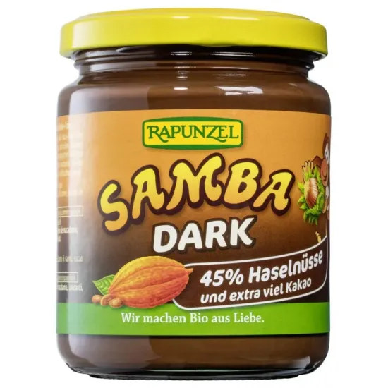 Crema de ciocolata bio Samba dark