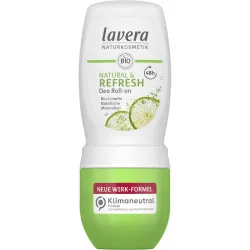Deo Roll-on natural si refresh cu lime bio