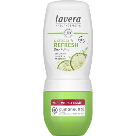 Deo Roll-on natural si refresh cu lime bio