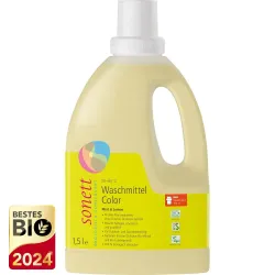 Detergent lichid pentru rufe colorate cu menta si lamaie Detergent lichid pentru rufe colorate cu menta si lamaie