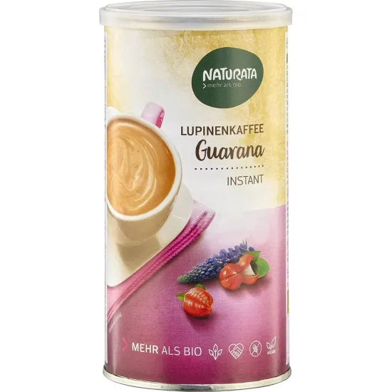 Inlocuitor instant de cafea cu lupin si guarana, fara gluten