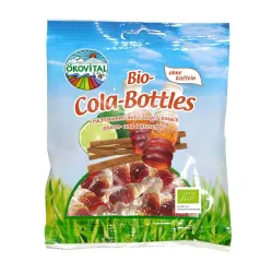 Jeleuri bio sticlute de Cola, fara cofeina Jeleuri bio sticlute de Cola, fara cofeina