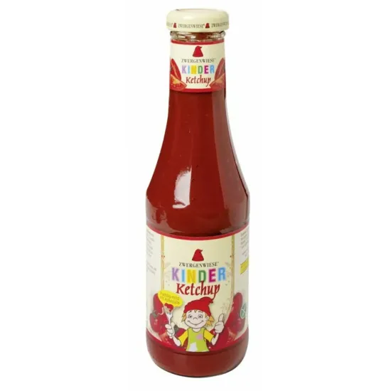 Ketchup pentru copii cu indulcitor din mere